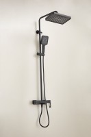 Душевая стойка BELZ B658 B24658-7 матовая черная