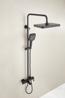 Душевая стойка BELZ B658 B24658-7 матовая черная