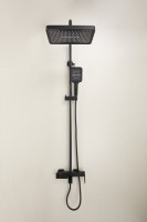 Душевая стойка BELZ B658 B24658-7 матовая черная