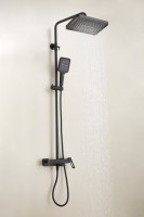 Душевая стойка BELZ B658 B24658-7 матовая черная