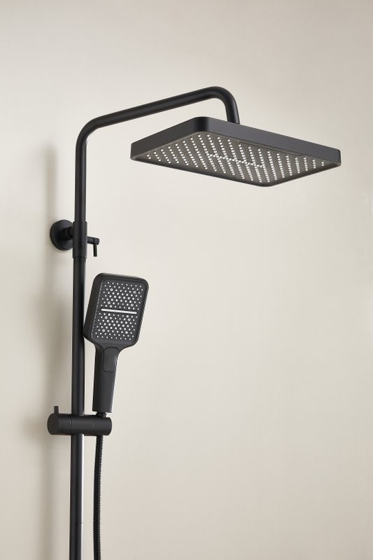 Душевая стойка BELZ B658 B24658-7 матовая черная