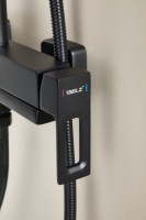 Душевая стойка BELZ B658 B24658-7 матовая черная