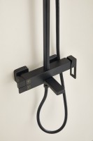 Душевая стойка BELZ B658 B24658-7 матовая черная