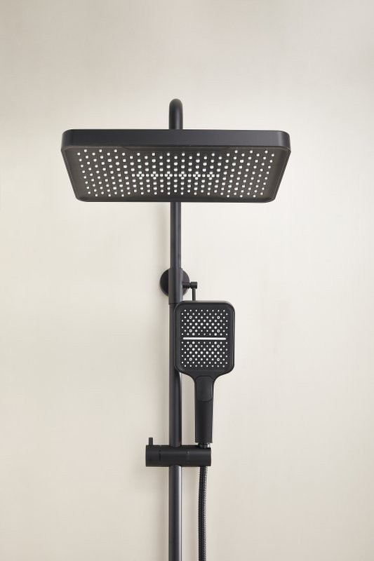 Душевая стойка BELZ B658 B24658-7 матовая черная