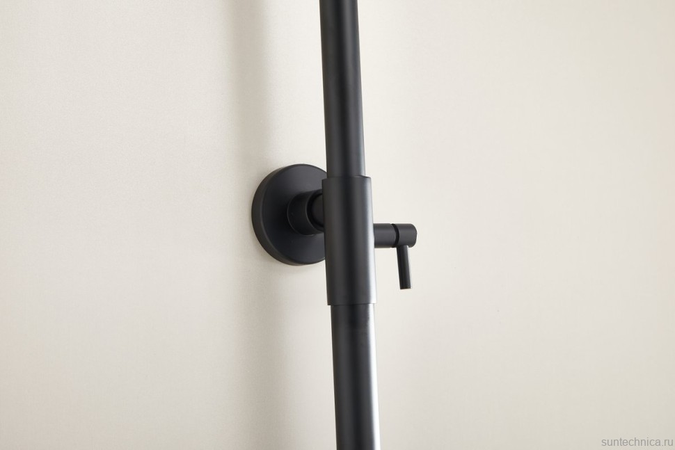 Душевая стойка BELZ B658 B24658-7 матовая черная