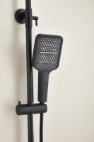 Душевая стойка BELZ B658 B24658-7 матовая черная