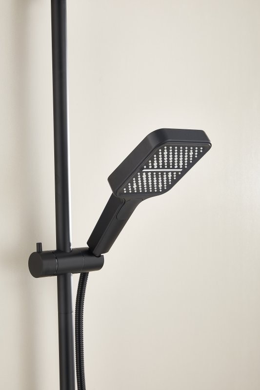 Душевая стойка BELZ B658 B24658-7 матовая черная