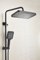 Душевая стойка BELZ B658 B24658-7 матовая черная