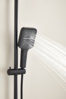 Душевая стойка BELZ B658 B24658-7 матовая черная