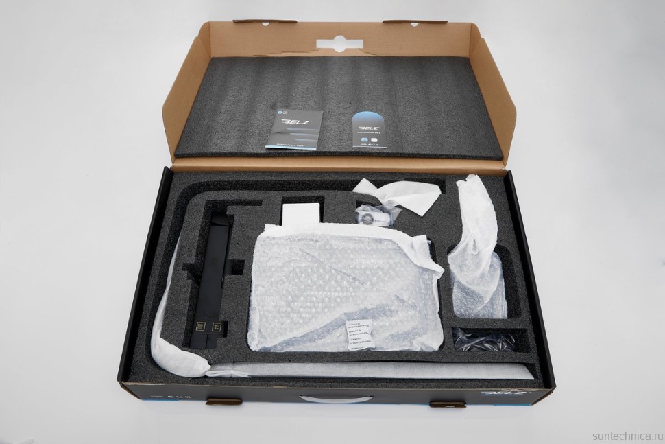 Душевая стойка BELZ B658 B24658-7 матовая черная