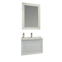 Мебель для ванной комнаты Caprigo Ponza 60 подвесная, белая