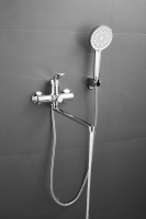 Смеситель с длинным изливом для ванны BELZ B679 B22679 хром