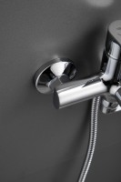 Смеситель с длинным изливом для ванны BELZ B679 B22679 хром