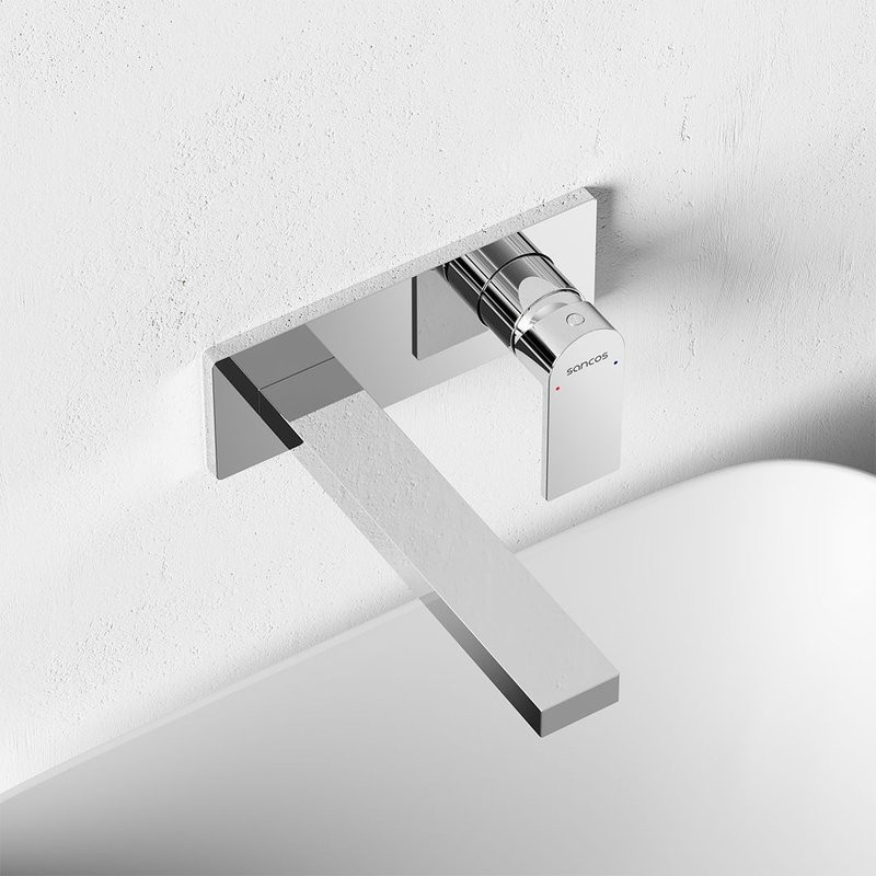 Смеситель для раковины Sancos Studio, хром, SC9017CH