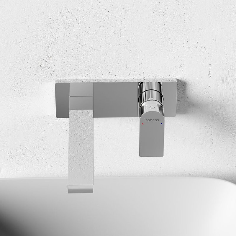 Смеситель для раковины Sancos Studio, хром, SC9017CH