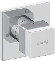 Переключатель потоков Kludi Decus 548470575 хром, на два потребителя