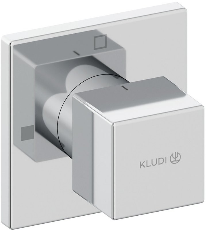 Переключатель потоков Kludi Decus 548470575 хром, на два потребителя