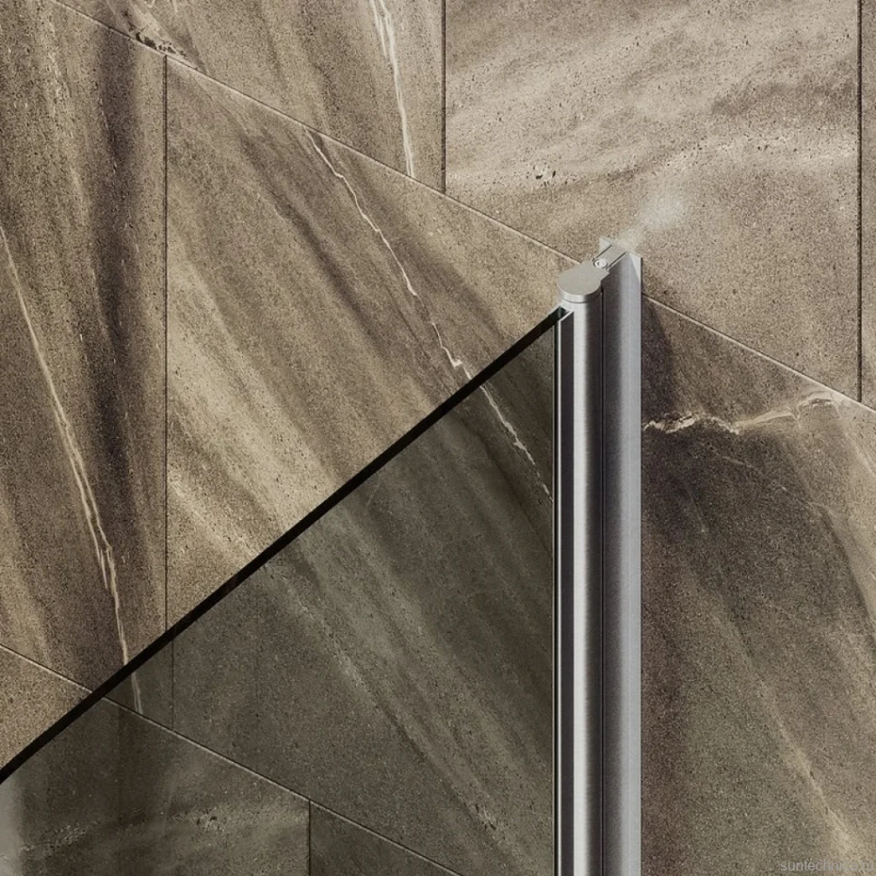 Шторка на ванну Maybahglass MGV-783-5 70x140, профиль матовый хром, стекло бронза