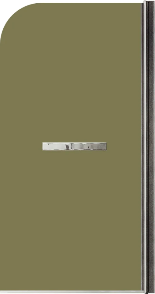 Шторка на ванну Maybahglass MGV-783-5 70x140, профиль матовый хром, стекло бронза