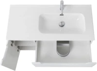 Тумба с раковиной BelBagno Etna 100 R 2 ящика. дверца, bianco lucido