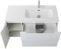 Тумба с раковиной BelBagno Etna 100 R 2 ящика. дверца, bianco lucido
