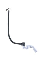 Слив-перелив для ванны Boheme 631-CR 50 мм, клик-клак, chrome, с сифоном