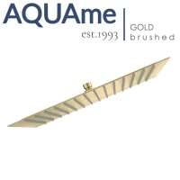 Верхний душ AQUAme Savona с золотым покрытием AQM8608BG