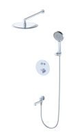 Душевой комплект Wonzon & Woghand WW-88929010-CR С ВНУТРЕННЕЙ ЧАСТЬЮ, хром