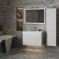 Шкаф-пенал для ванной Belux Сиртаки белый матовый Шкаф-пенал для ванной Belux Сиртаки белый матовый