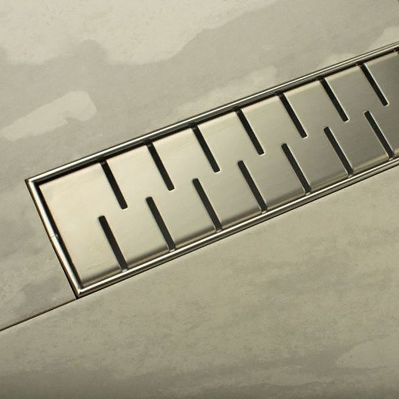 Душевой трап (лоток) MCH Chudej Medium CH350MN 35 см, решетка хром, с сифоном