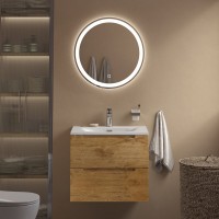 Тумба с раковиной BelBagno Etna 39 70 rovere nature, раковина BB-8099-3-70