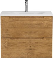 Тумба с раковиной BelBagno Etna 39 70 rovere nature, раковина BB-8099-3-70