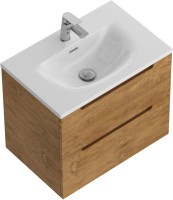 Тумба с раковиной BelBagno Etna 39 70 rovere nature, раковина BB-8099-3-70