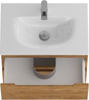 Тумба с раковиной BelBagno Etna 39 70 rovere nature, раковина BB-8099-3-70