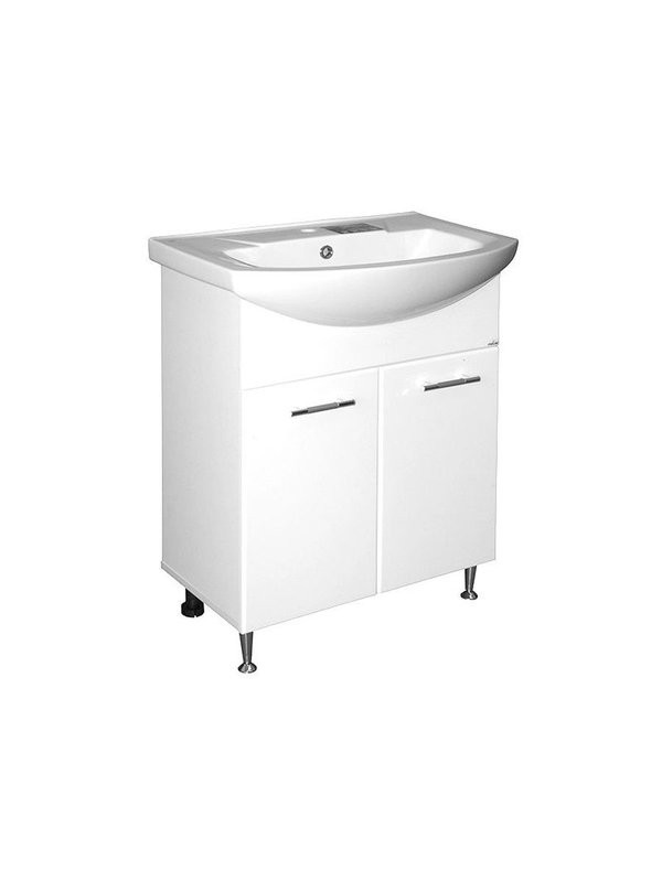 Тумба для ванной "РОСТОК-65" под рак. Элеганс 65 (ROSA) (ПВХ) (разбор)