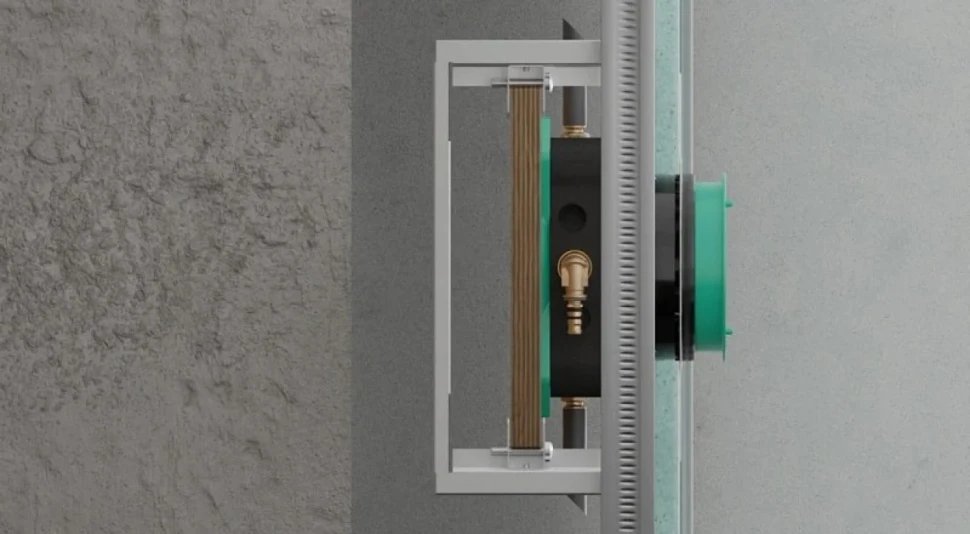 Термостатический смеситель встраиваемый Hansgrohe ShowerSelect Comfort Q 15583000 С ВНУТРЕННЕЙ ЧАСТЬЮ, хром