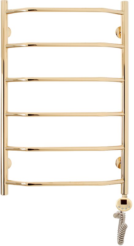 Полотенцесушитель электрический Domoterm Лаура П6 50x80, золото, R