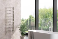 Полотенцесушитель электрический Сунержа Галант 3.1 00-6000-1240 130x45 см, подключение слева, без покрытия, лесенка