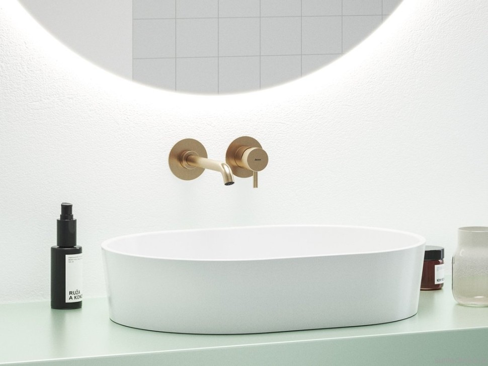 Смеситель для раковины Ravak Espirit ES  019.60RGB.O1.RB07B брашированное розовое золото