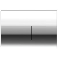 Кнопка смыва для унитаза AZARIO NEW AZ-013 пластик, цвет глянцевый хром