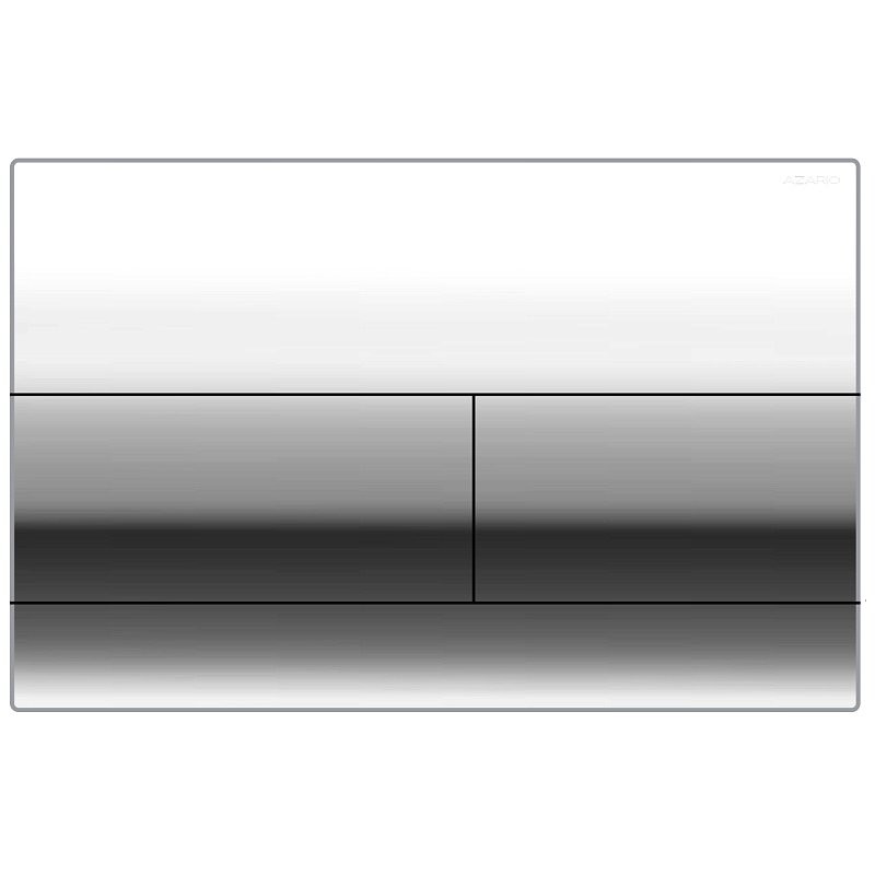 Кнопка смыва для унитаза AZARIO NEW AZ-013 пластик, цвет глянцевый хром