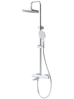 Душевая стойка Haiba HB24726 с термостатом, хром