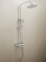 Душевая стойка Haiba HB24726 с термостатом, хром