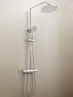 Душевая стойка Haiba HB24726 с термостатом, хром