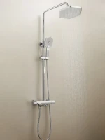 Душевая стойка Haiba HB24726 с термостатом, хром
