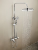 Душевая стойка Haiba HB24726 с термостатом, хром