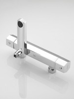 Душевая стойка Haiba HB24726 с термостатом, хром