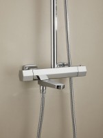 Душевая стойка Haiba HB24726 с термостатом, хром