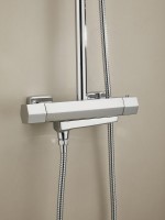 Душевая стойка Haiba HB24726 с термостатом, хром