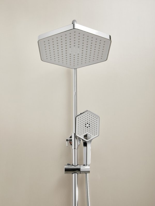 Душевая стойка Haiba HB24726 с термостатом, хром